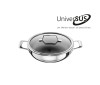 Schmorpfanne Astral mit UniverSUS-Oberflächenstruktur 24 cm