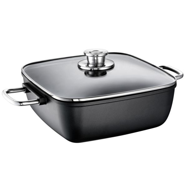 Hauptbild: Schmortopf Globus hoch eckig 28 cm