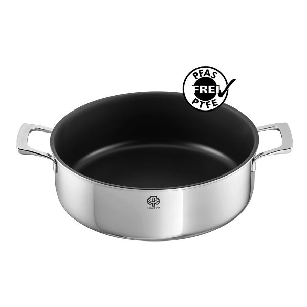 Schmortopf Quasar mit UniverSUS® Oberflächenstruktur und Energiekern®, 28 cm ohne Deckel