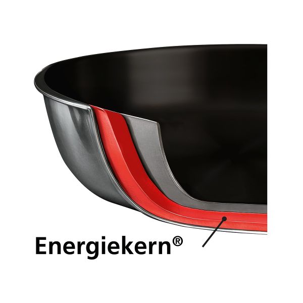 Bratpfanne Quasar mit UniverSUS® Oberflächenstruktur und Energiekern®, 24 cm - Energiekern
