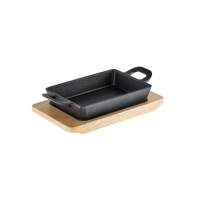 Mini-Servierpfanne 16 x 11 cm Rustika