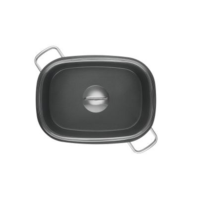  Obenansicht mit Deckel: Bräter Green Life ALUNA