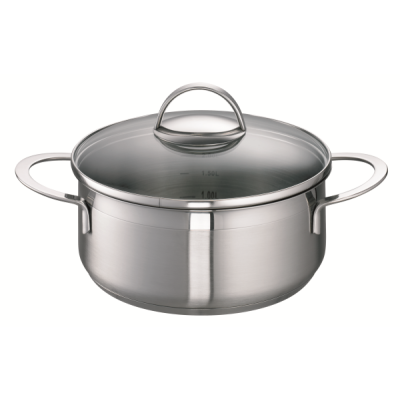 Bratentopf 16 cm Wave