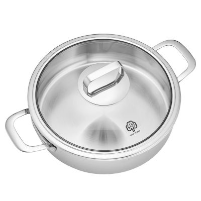 Obenansicht: Schmortopf Skagen 28 cm mit Deckel von Schulte-Ufer