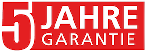 5 Jahre Garantie von Schulte-Ufer Logo für 5 Jahre Garantie