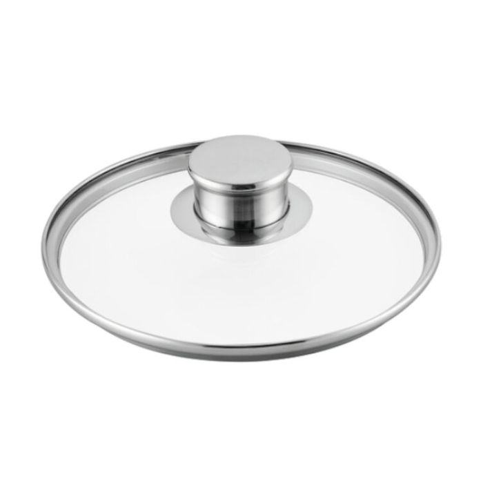 Ergonomisch geformter Edelstahlgriff