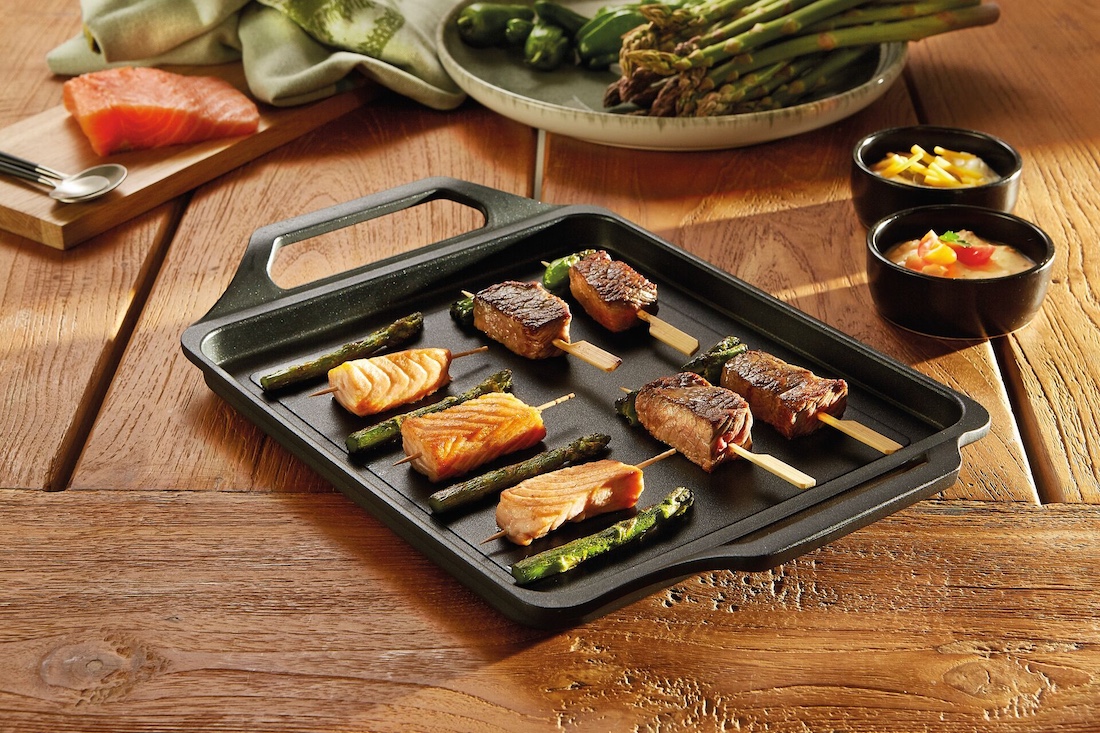 Teppanyaki-/Grill-Platte 27 x 24 cm Globus von Schulte-Ufer