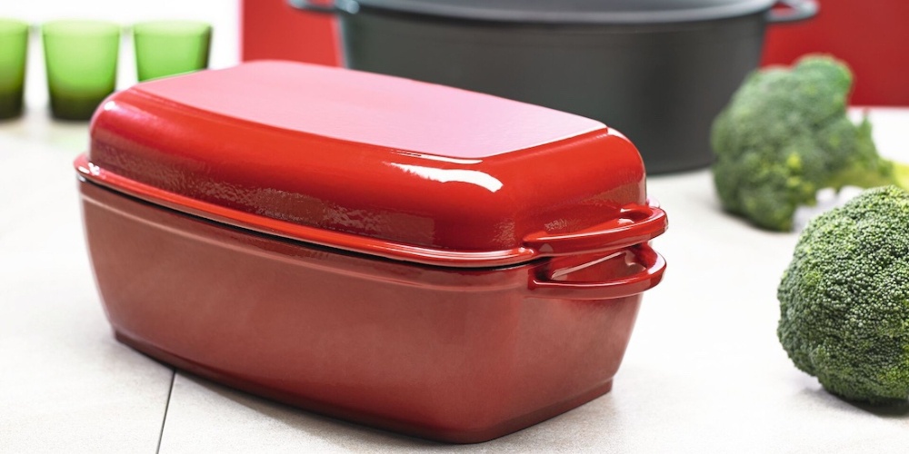 Multi-Bräter 32 cm Rustika rot von Schulte-Ufer